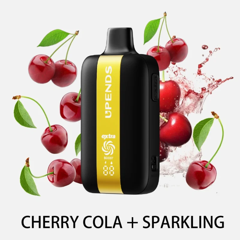 UPENDS UP7 – 35000 Züge, Extra-Taste für Doppelgeschmack, Cherry Cola+Sparkling