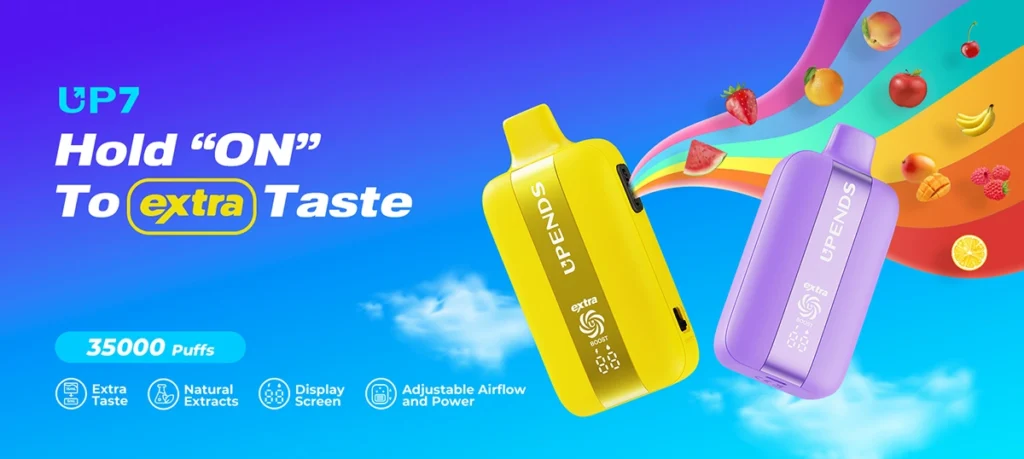 UP7 double flavors Disposable vape