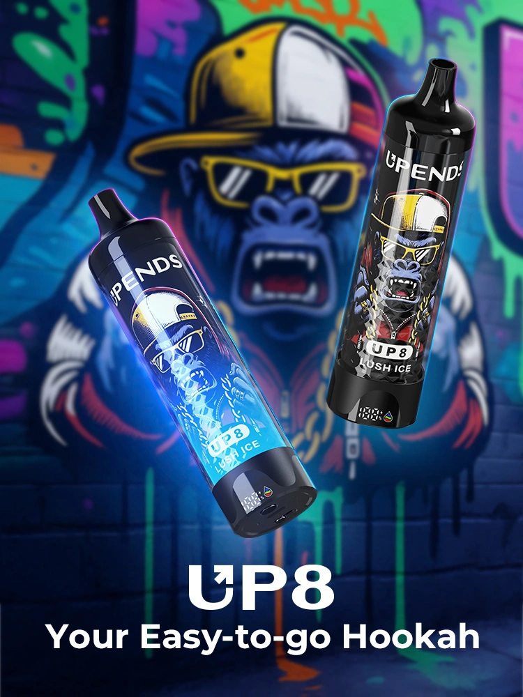 UPENDS UP8 disposable vape, jouw eenvoudige hookah voor onderweg