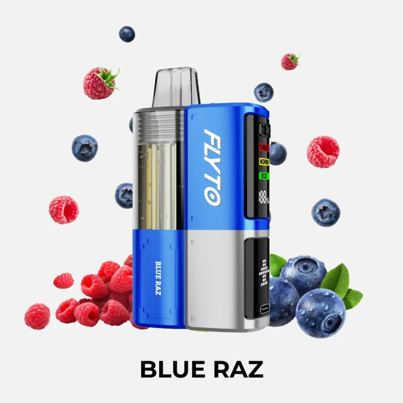 FLYTO 30K – 30.000 Züge, Blue Raz Einweg Vape