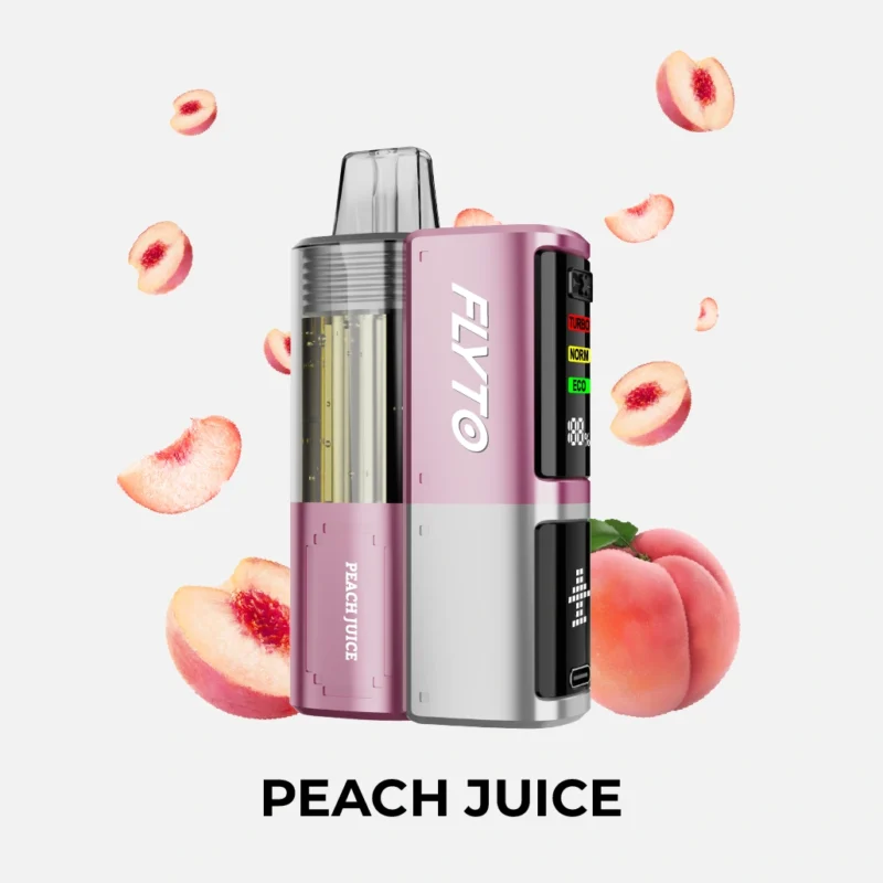 FLYTO 30K – 30.000 Züge, Peach Juice Einweg Vape