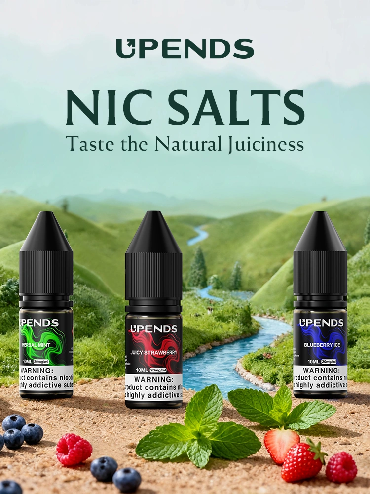 UPENDS Nic Salts – Natürliche Saftigkeit, authentischer Geschmack