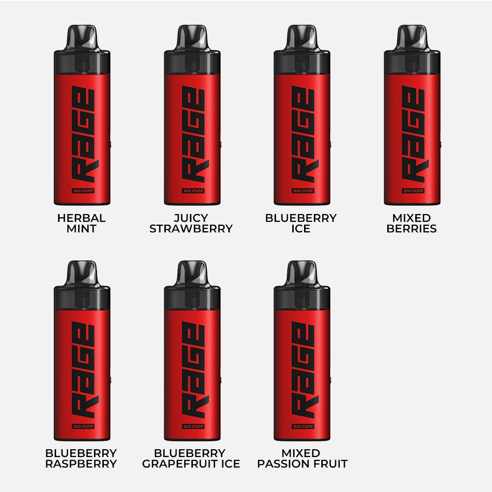 RAGE Red 7 Flavors