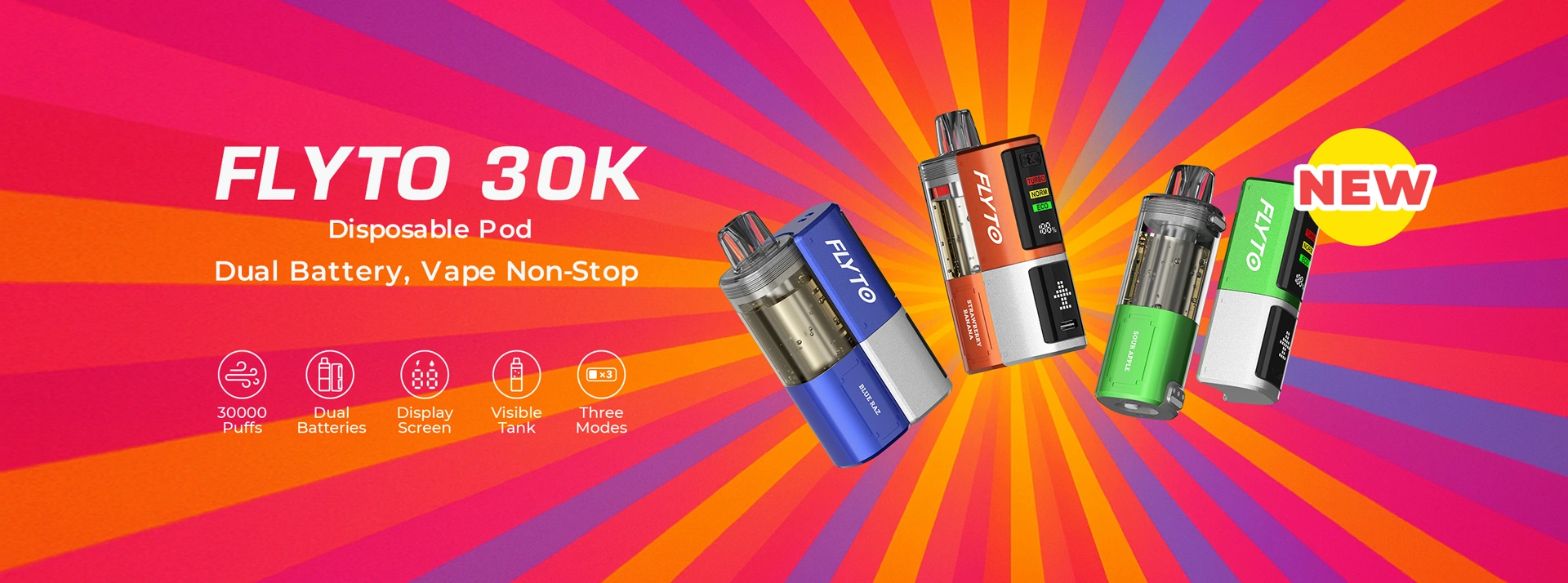 FLYTO 30K Einweg-Vape